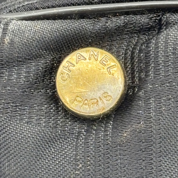 Chanel Black Nylon Travel Line Tote - Picture 14 of 15